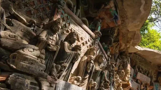 “悟空”出世，热搜爆了！神还原的大足石刻你发现了吗？