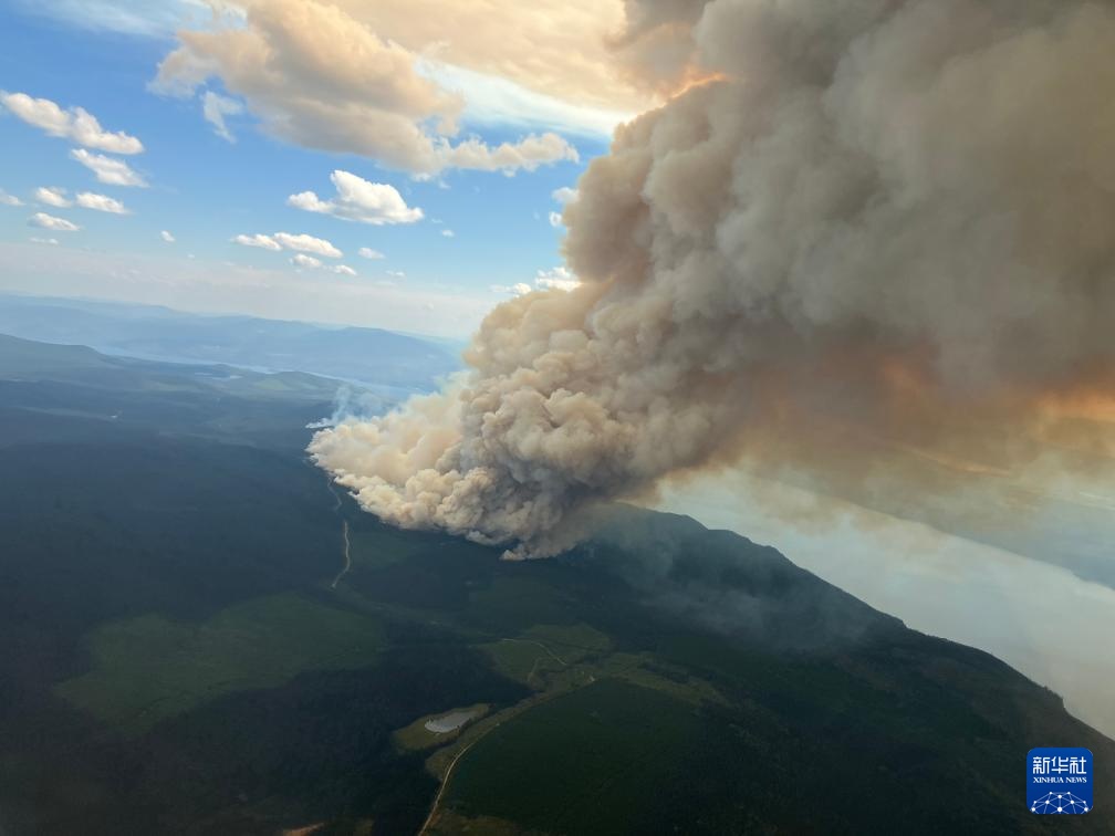 加拿大不列颠哥伦比亚省野火持续 加拿大不列颠哥伦比亚省野火持续