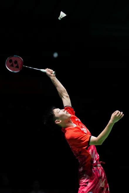 石宇奇晋级日本羽毛球公开赛次轮