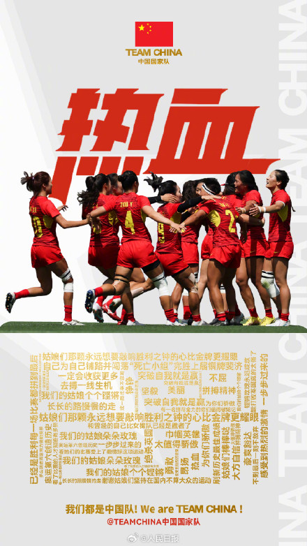收藏！中国奥运健儿关键词壁纸