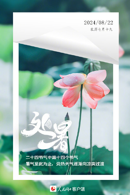 今日处暑，转发迎接秋天