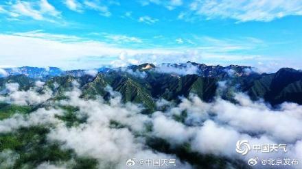 壮观！北京晨曦与云海同框，风景壮美如画