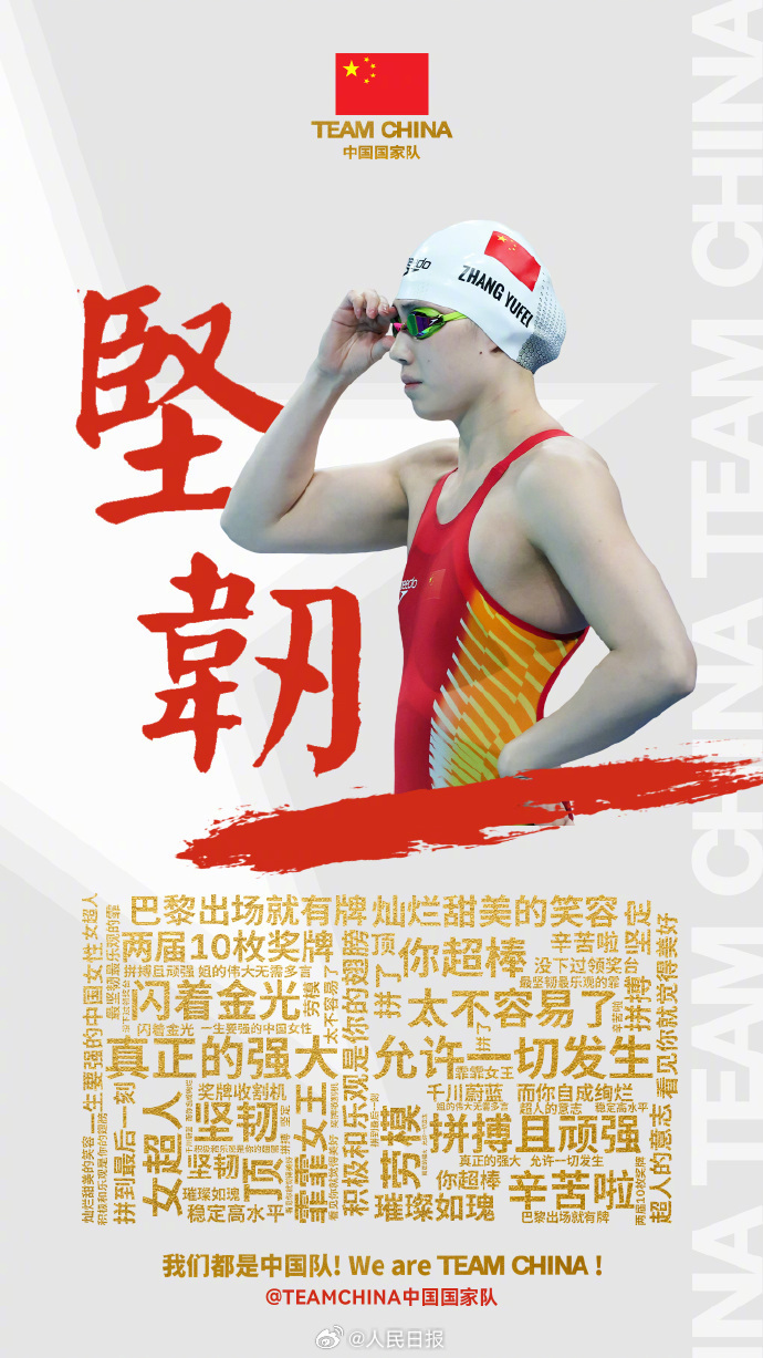 收藏！中国奥运健儿关键词壁纸