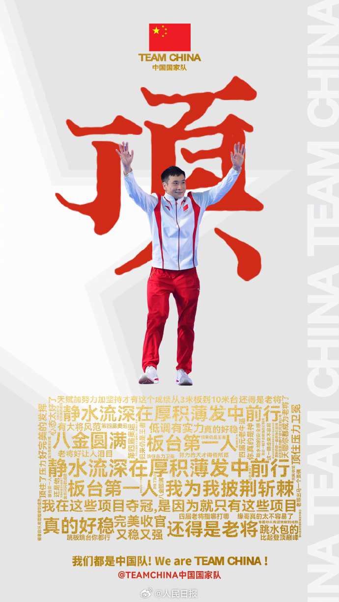 收藏！中国奥运健儿关键词壁纸