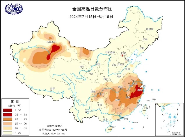 今年“七下八上”期间全国气候特点如何？