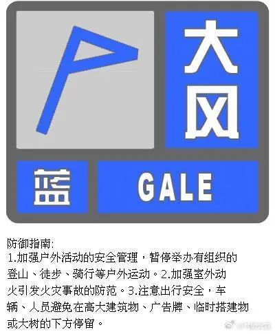 7级大风+短时雨强较大，北京发布大风蓝色预警