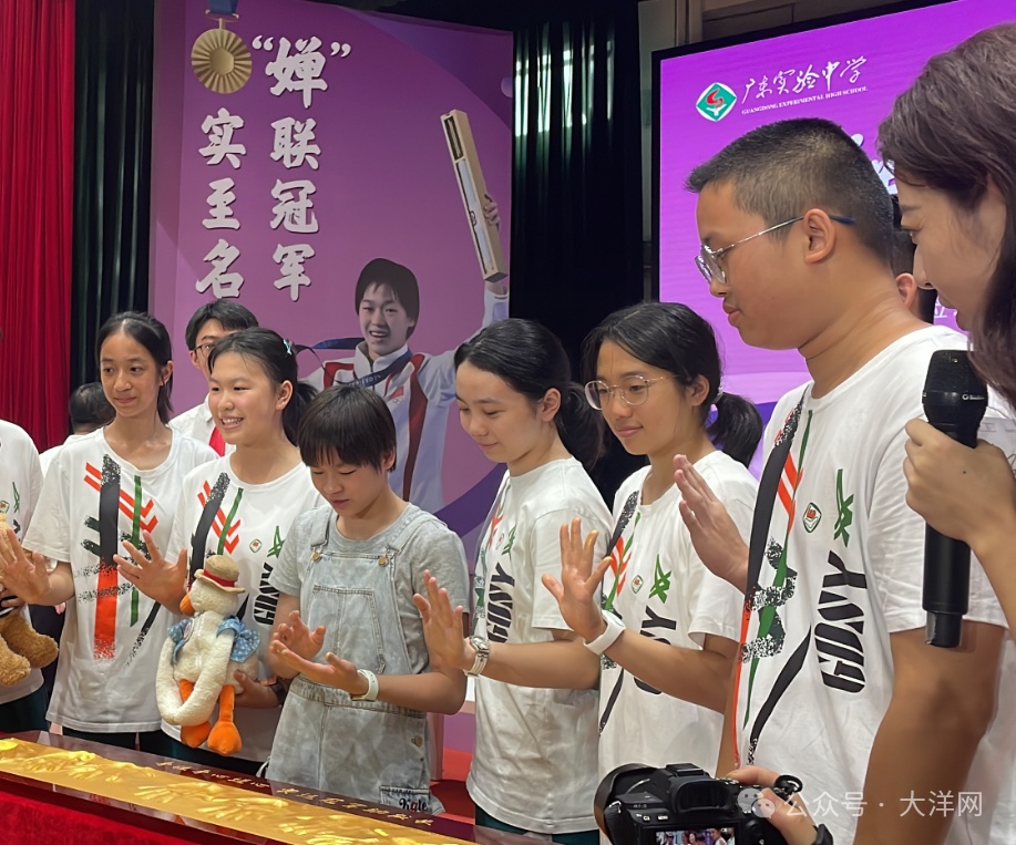 刷屏！今天，全红婵来广东实验中学啦！附最全现场图