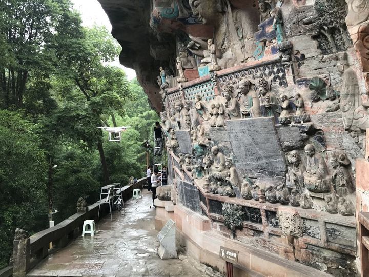 跟着大圣，“云游”大足石刻！