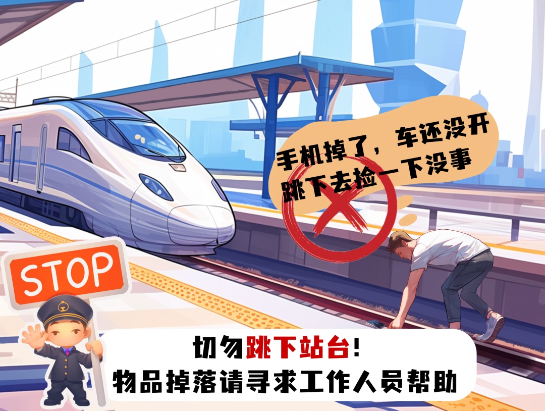 跳下站台经股道抄近路?行拘! 跳下站台经股道抄近路?行拘!