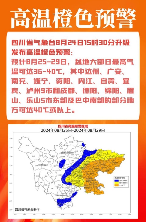40℃+！四川“刷屏”全国高温榜，成都人：去非洲避暑