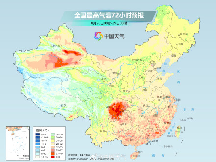 南方高温明起短暂减弱 北方降雨核心区转移至山东