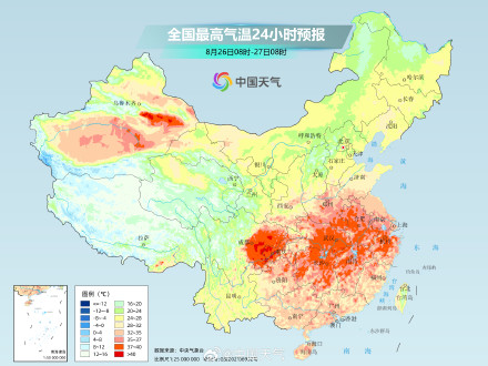 南方高温明起短暂减弱 北方降雨核心区转移至山东
