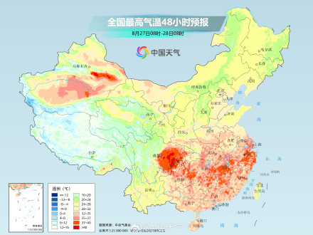 南方高温明起短暂减弱 北方降雨核心区转移至山东