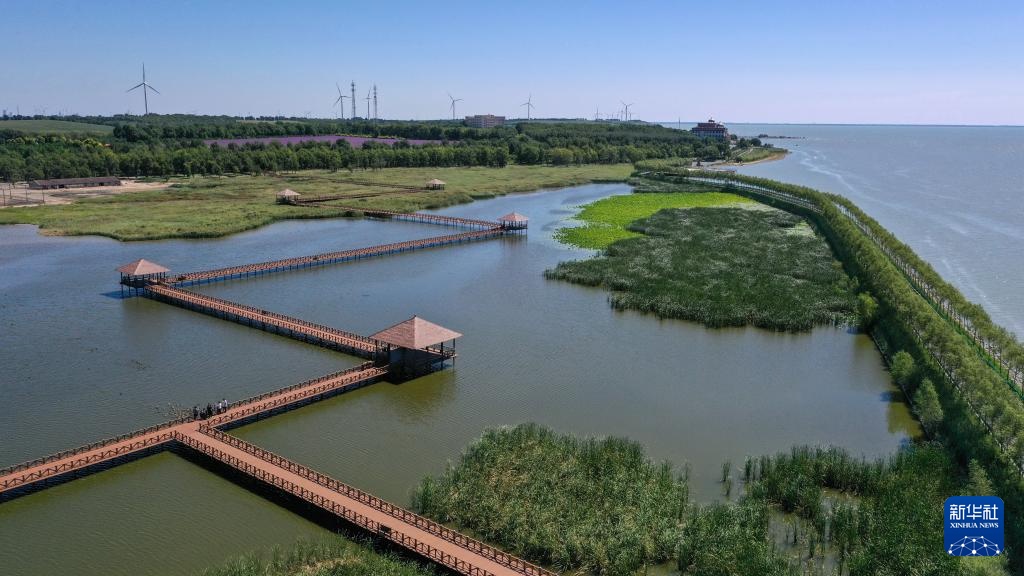 美丽中国丨吉林查干湖：风光旖旎 生态向好