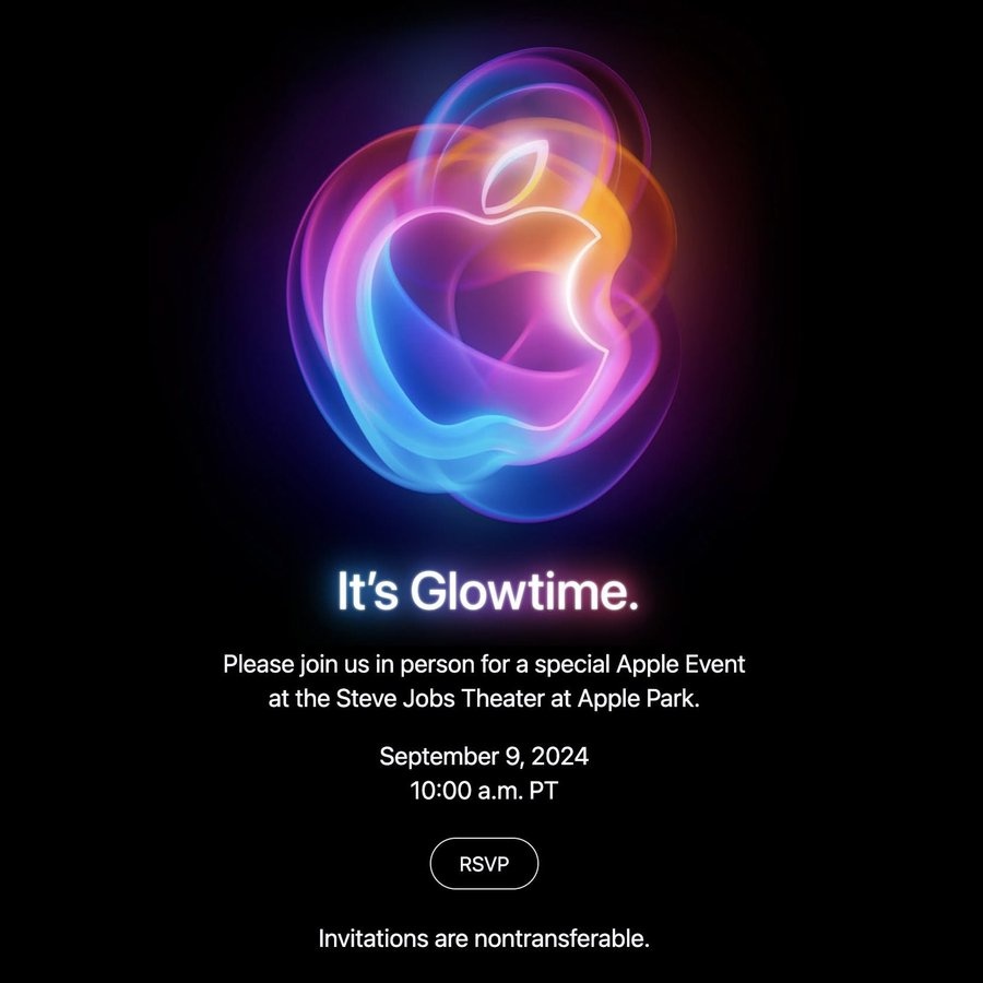 9月10日，iPhone 16发布会定档