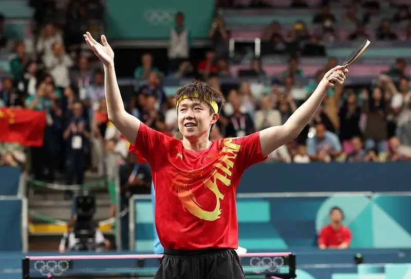 恭喜孙颖莎、王楚钦