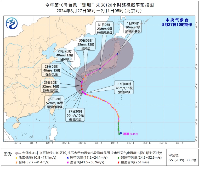 今天，“秋老虎”正式上线！“珊珊”加强为超强台风级！福州会降温吗？
