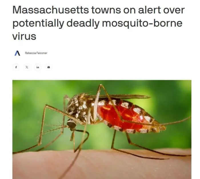 罕见病毒,死亡率达30%!美国四地高风险 罕见病毒,死亡率达30%!美国四地高风险