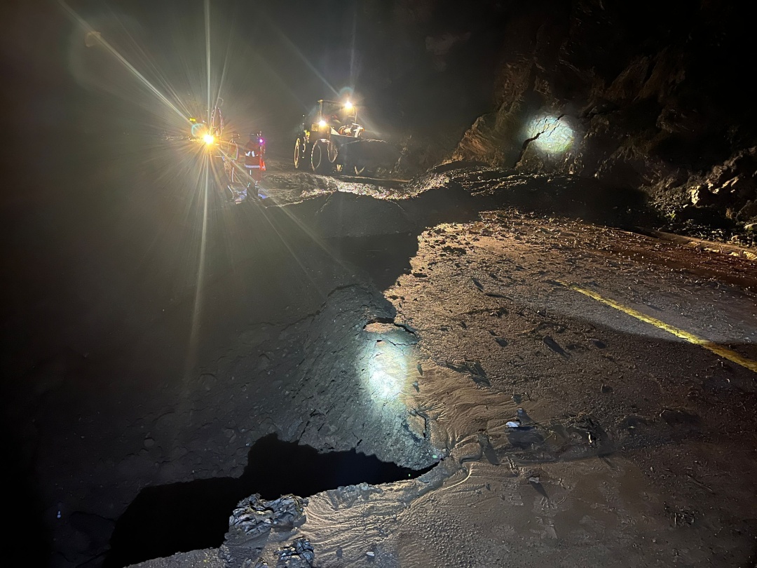 注意！青海部分路段受降雨影响发生泥石流、塌方