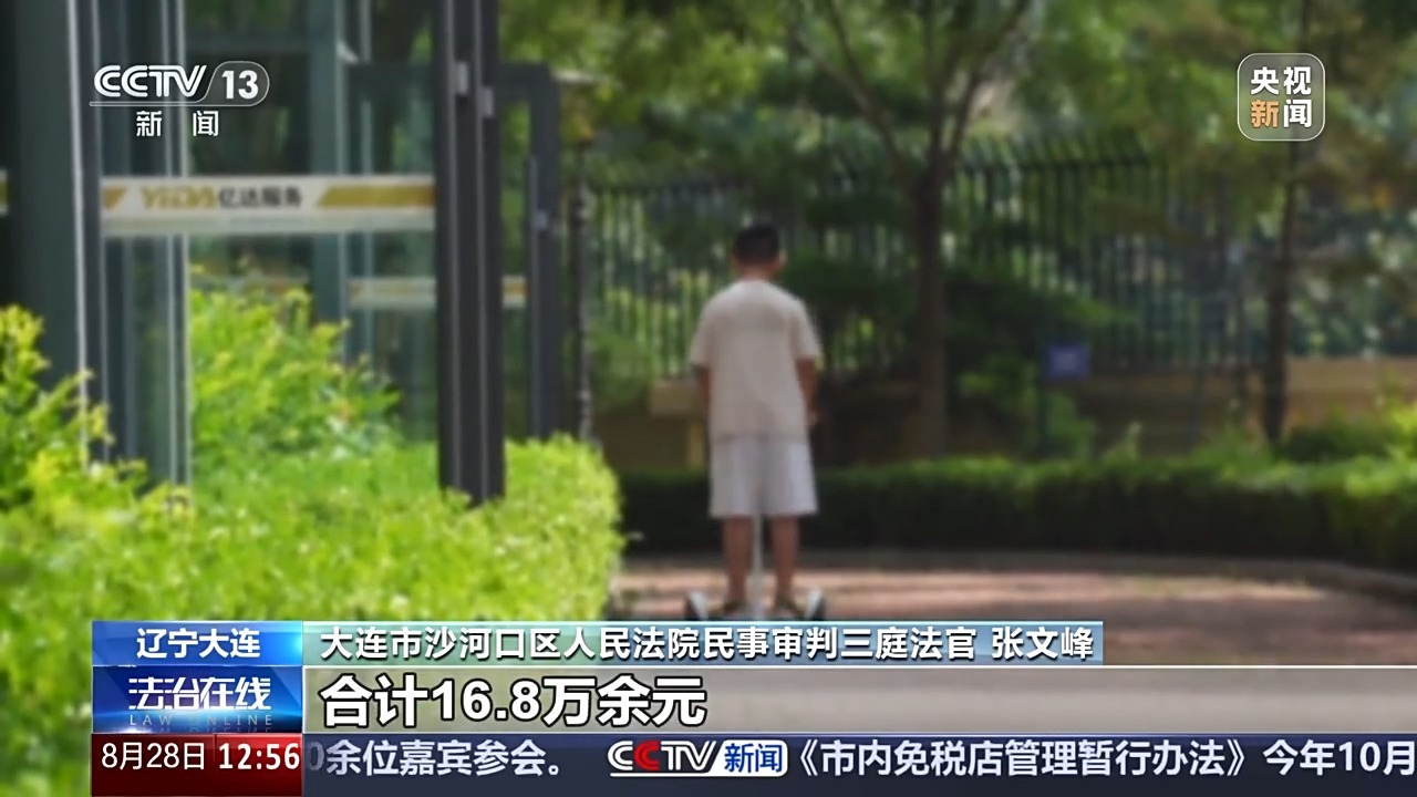 男孩骑平衡车撞人致残,父母赔16万 男孩骑平衡车撞人致残,父母赔16万