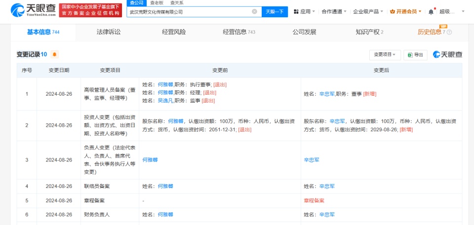 “王妈”合作伙伴强子退出王妈公司,公司全资股东也已变更 “王妈”合作伙伴强子退出王妈公司,公司全资股东也已变更