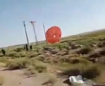 美国一军机在叙利亚被击落