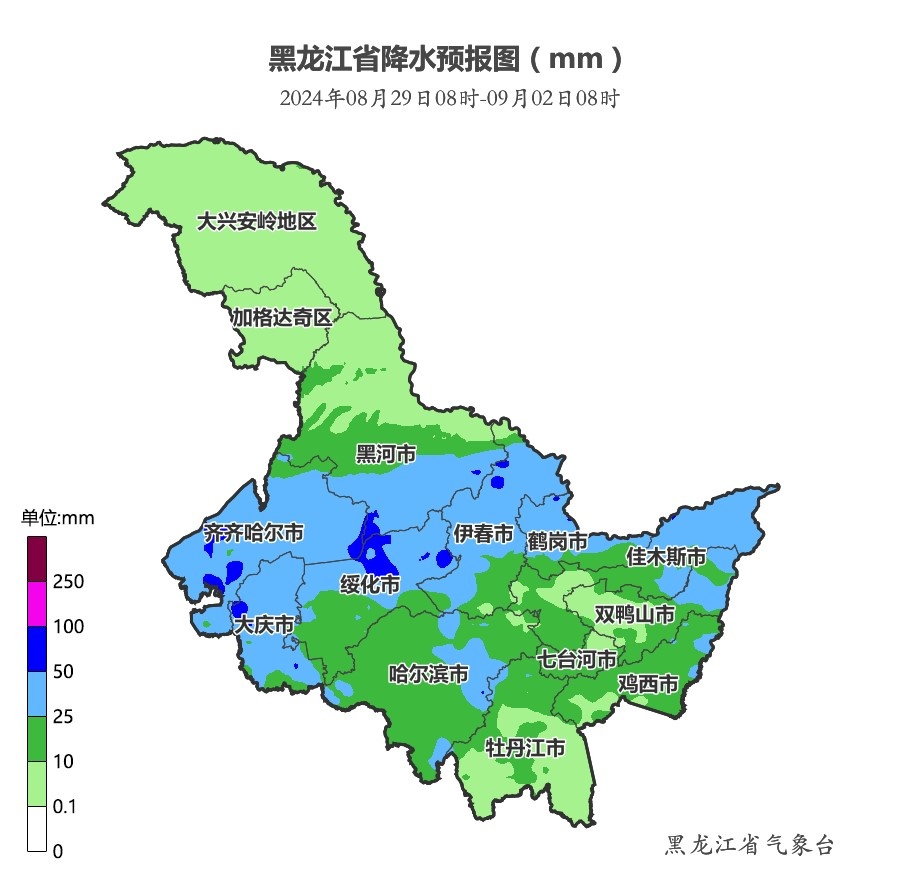 注意防范！黑龙江省将迎来两次降雨天气、局地有大雨