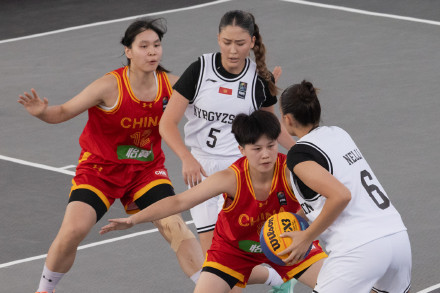 中国女队三人篮球U18世界杯小组赛两胜