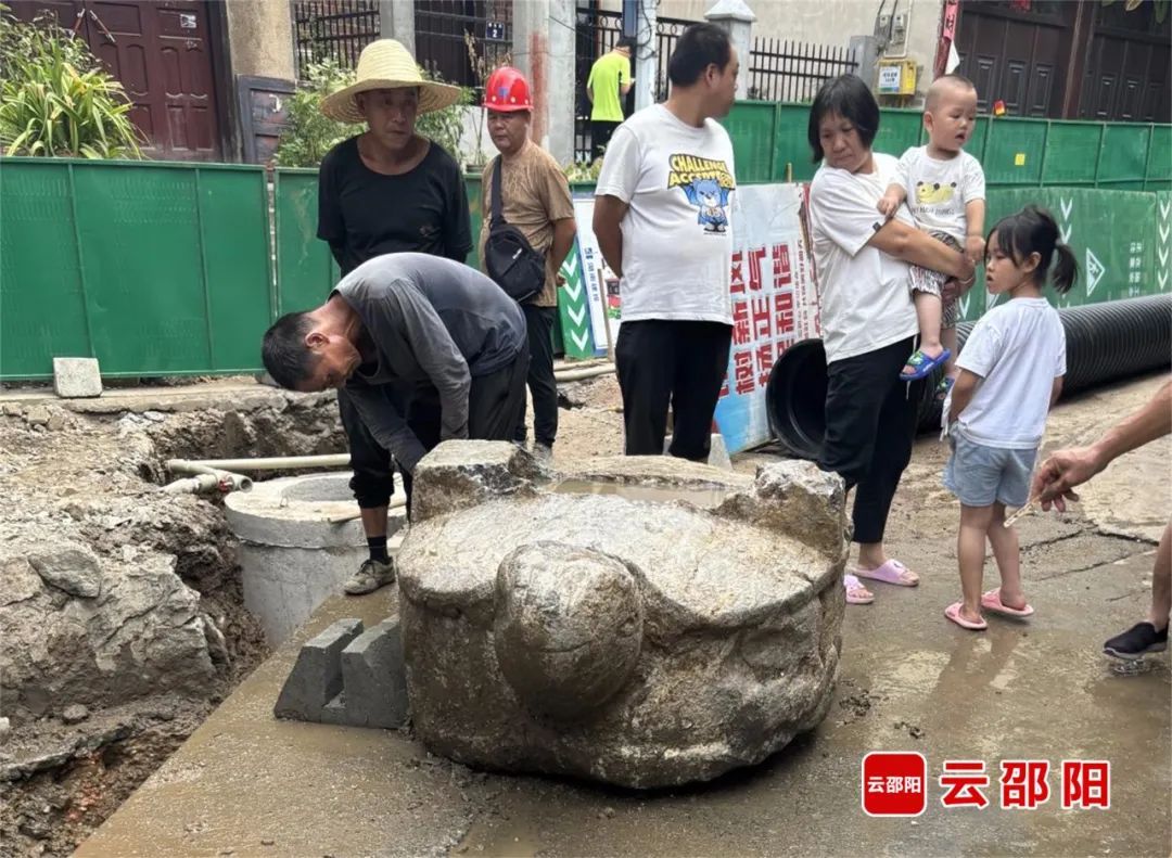 湖南一地挖出巨型石龟！当地曾有民间传说……