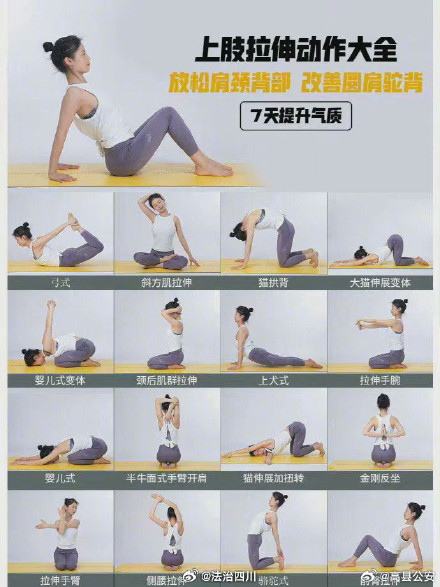 一个动作改善脖子前倾