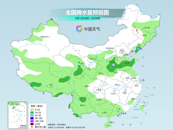 周末我国高温天气发展增多 下周初北方再迎新一轮降雨过程