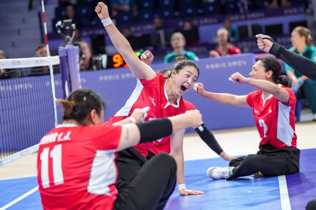 3比1！中国坐式女排力压美国队