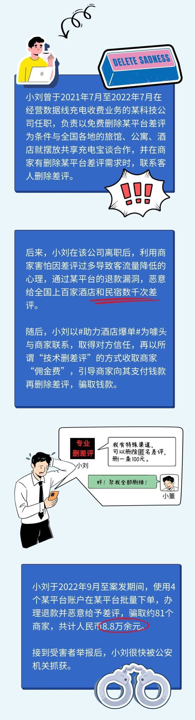 给钱就能删差评？小心有诈！