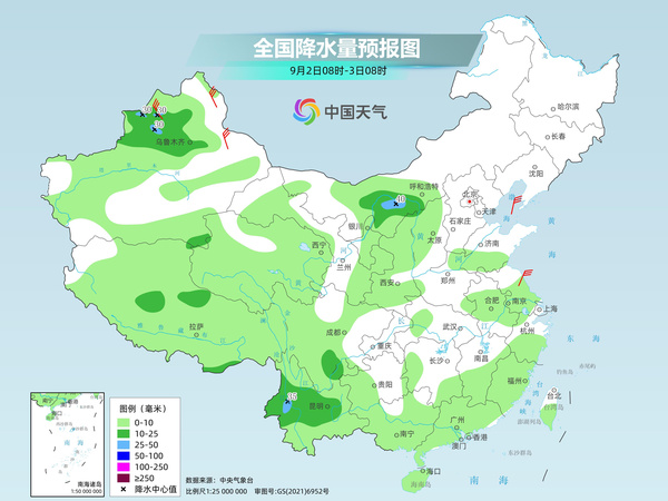 周末我国高温天气发展增多 下周初北方再迎新一轮降雨过程