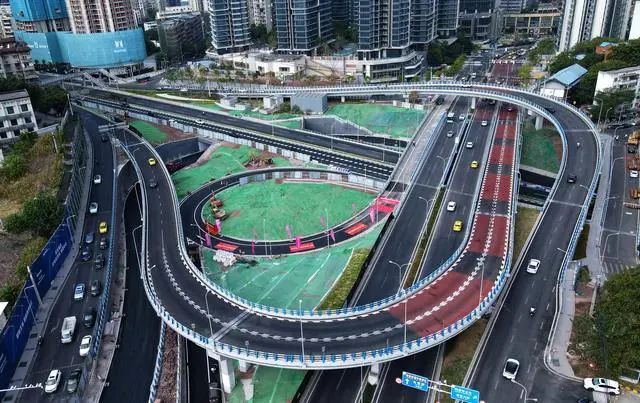 改造完毕 蚂蟥梁立交改造工程即将通车→