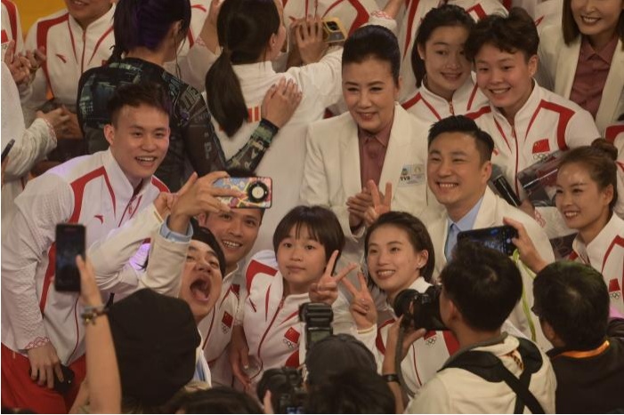 爆笑!奥运健儿访港名场面集锦 爆笑!奥运健儿访港名场面集锦