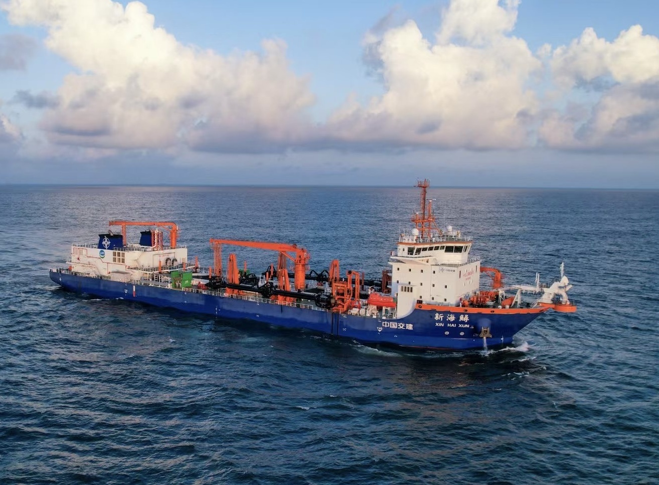 全球最大、国内首艘!“新海鲟”轮完成全部海试任务 全球最大、国内首艘!“新海鲟”轮完成全部海试任务