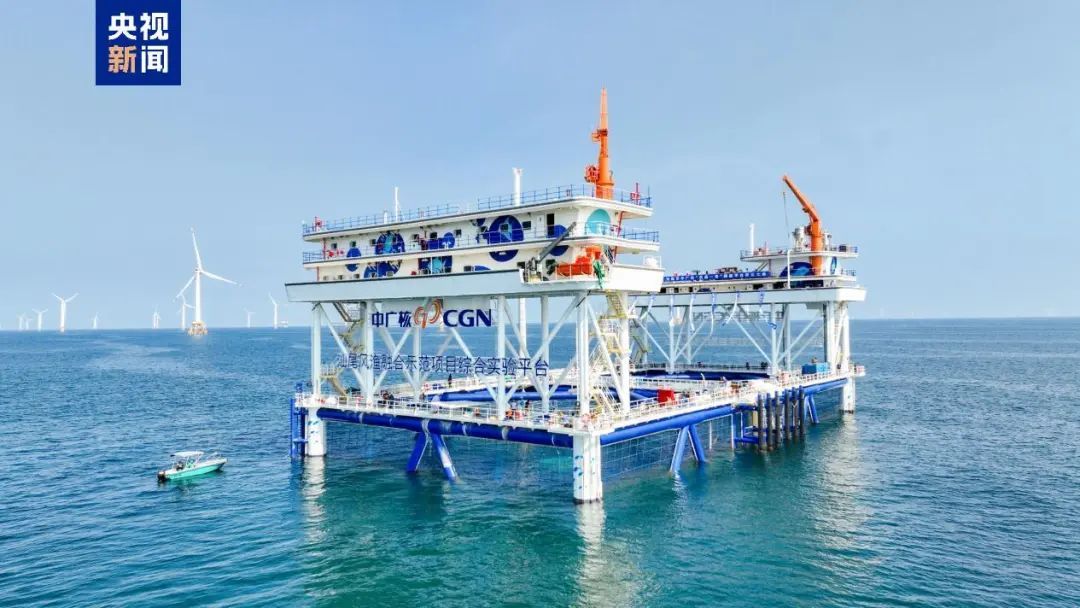 全国首个！广东实现“海风发电+耕海牧鱼”