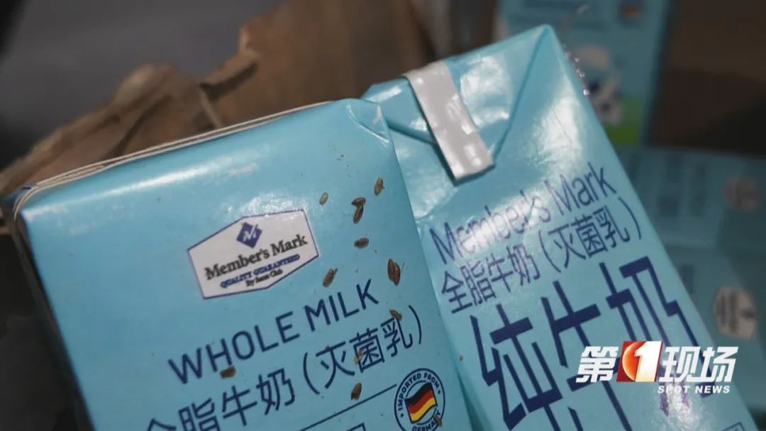 包装泡水，打开还有虫卵！这款知名超市热销的牛奶，不少人都买过……