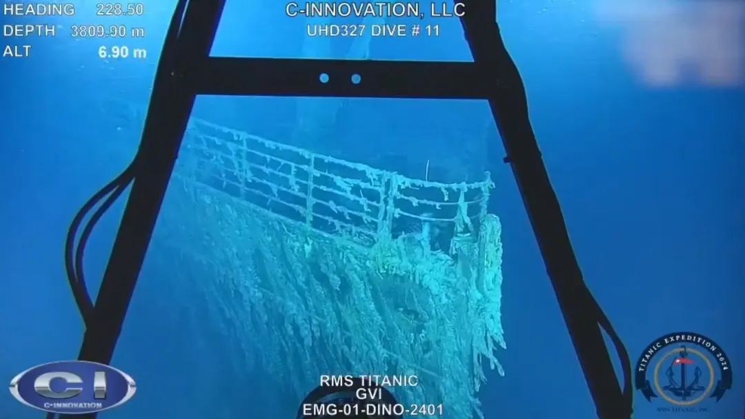 最新画面曝光!“泰坦尼克”号残骸正在解体 最新画面曝光!“泰坦尼克”号残骸正在解体