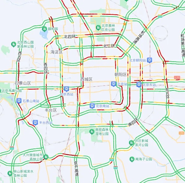 注意！今天途径北京这些路段，建议绕行！