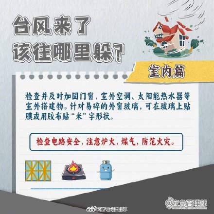 转发周知！台风来了怎么躲