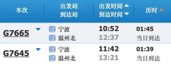 杭温高铁正式开通，宁波旅客赴温州有了新选择