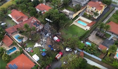 巴西一飞机坠毁，机上62人全部遇难！事故原因公布