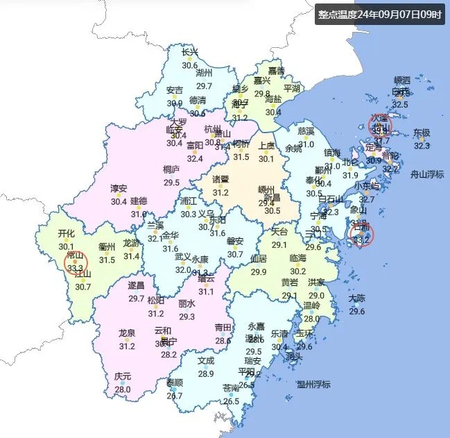 今日白露，浙江高温继续！天气大转折就在这天