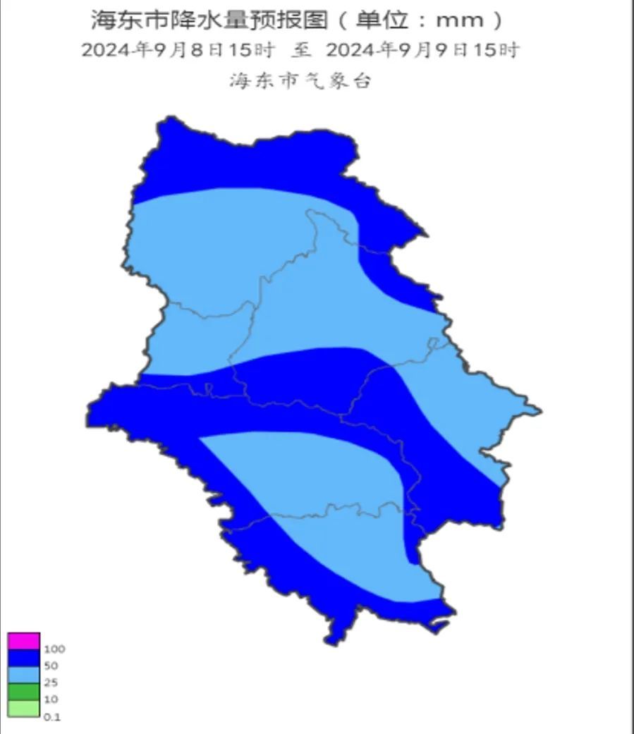 青海多地发布暴雨预警！