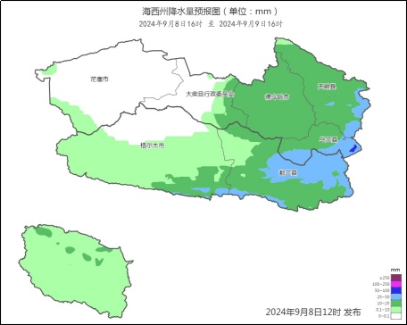 青海多地发布暴雨预警！
