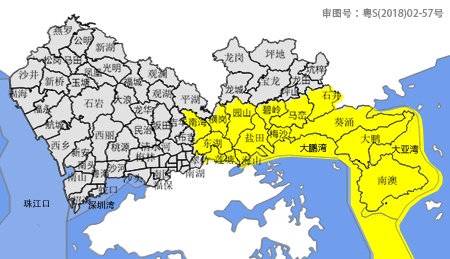 深圳分区暴雨黄色预警、分区雷电预警信号生效中！