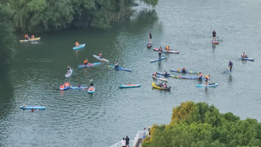 你们停车难?这里停船难!居民在上海这个小区河道“野划”玩嗨 你们停车难?这里停船难!居民在上海这个小区河道“野划”玩嗨