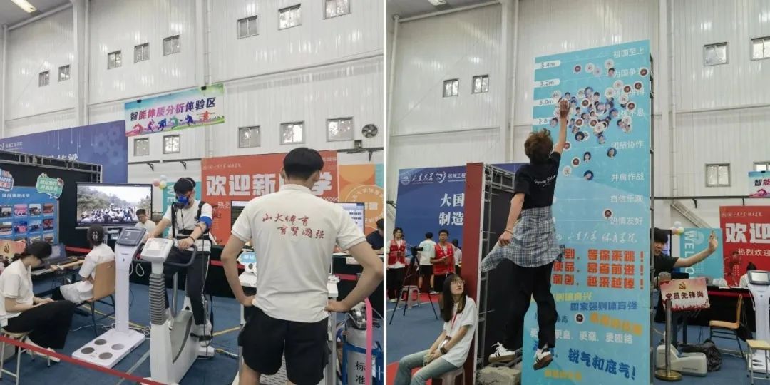 高校新生现场摸高跳出3米3，不用搬行李！“随便一跳，真的随便一跳……”